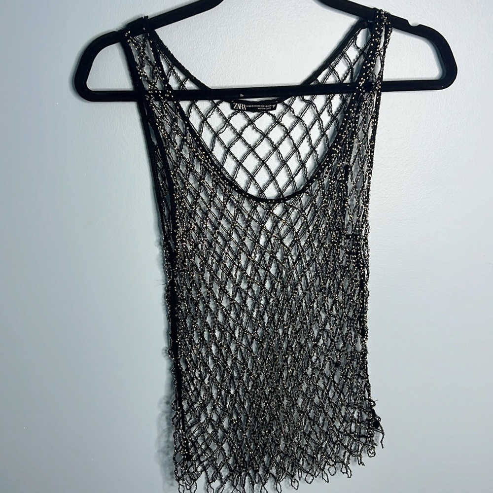 Mesh tank top